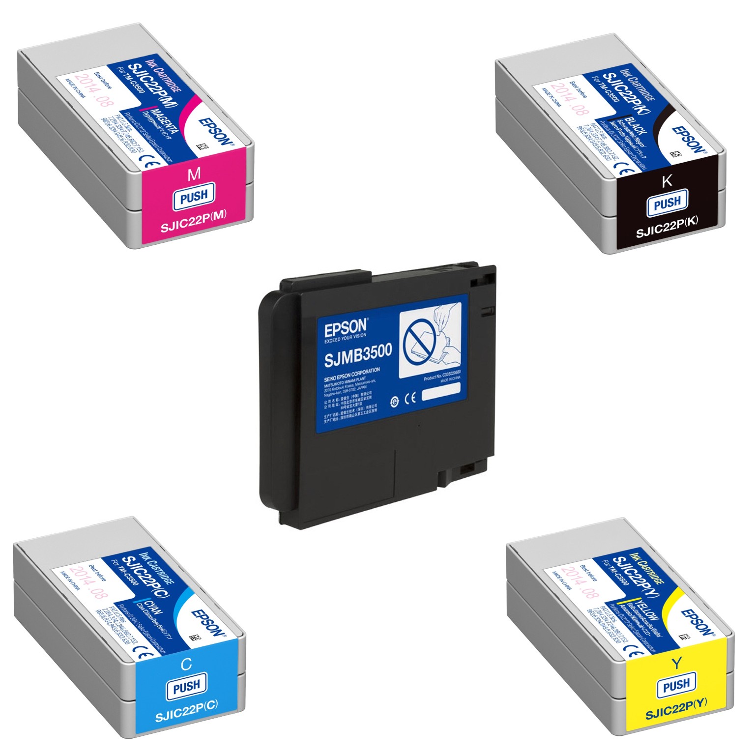 Rubans transfert thermique - Cire, Cire-résine, Résine, NETFlex et cartouches d'encre Epson C3500/7500/G, Vip Color, Primera_3