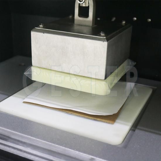 Testeur de perméabilité aux liquides - Gester GT-CN07 - taille 125 mm × 125 mm - normes GB/T 24218.14, ISO 9073-14_3