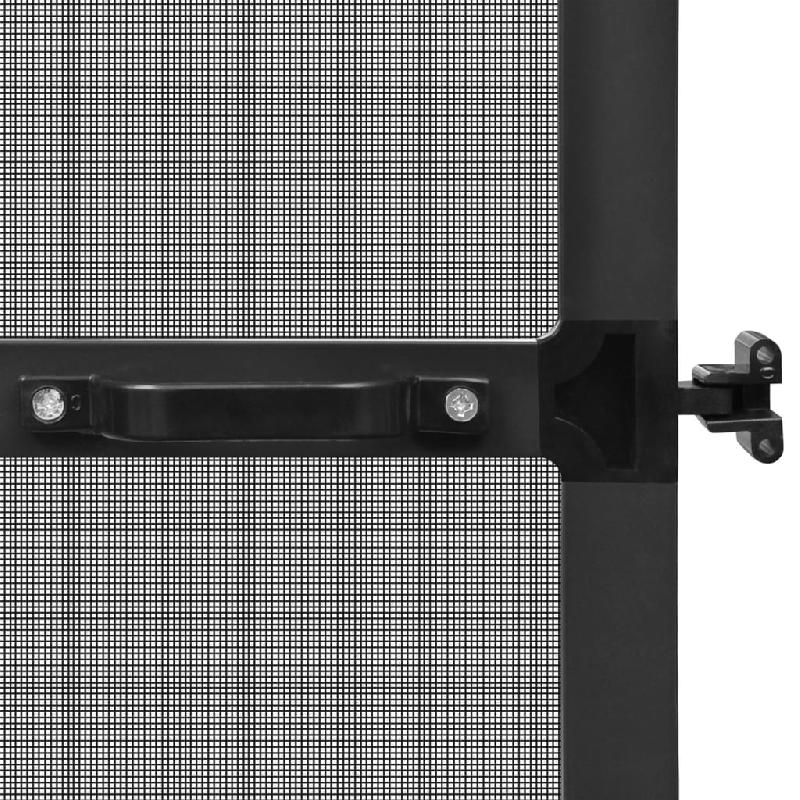 Vidaxl moustiquaire à charnière pour portes anthracite 100x215 cm 148713_3