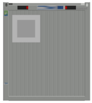 Bâtiment modulaire mixte - Bureau / sanitaire 12,5 m²_3