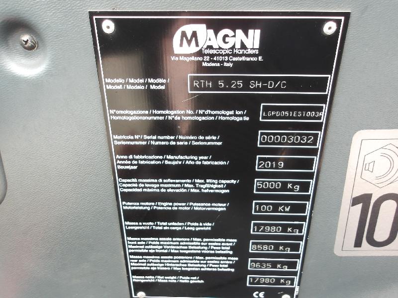Nacelle telescopique MAGNI 5.25 sh occasion_3