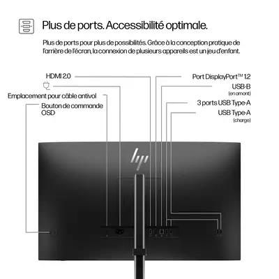 ÀÉcran QHD 27 pouces HP Series 5 Pro sans socle - 527pq_3