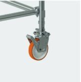 Échafaudage roulant aluminium Neolium 400 Line - Comabi SNC - Hauteur de travail max. 14 m - Structure aluminium soudé_3