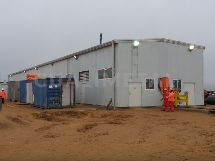 Entrepôt modulaire gamme Ecorapid - structure métallique préfabriquée pour chantiers, dépôts ou centres de production - Cualimetal_3