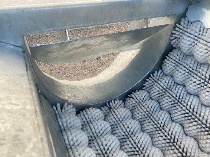 Machine de lavage de légumes racines avec variateur de fréquence