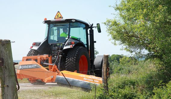 Sprinta broyeur forestier - Noremat - largeur de coupe réelle 1,11 à 2,17 m - attelage frontal ou arrière_3