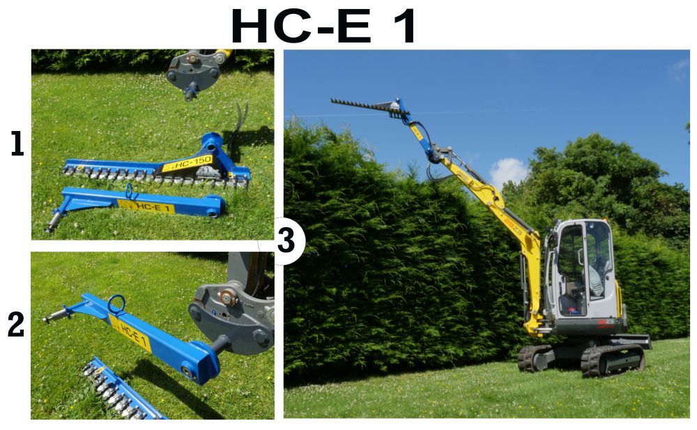 Outil robuste pour mini pelles et télescopiques