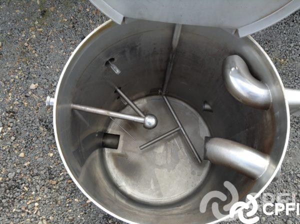 Bac de lancement 420 L - demi-couvercle - 1500 mm HT - 770 mm Diam - 86 KG_3