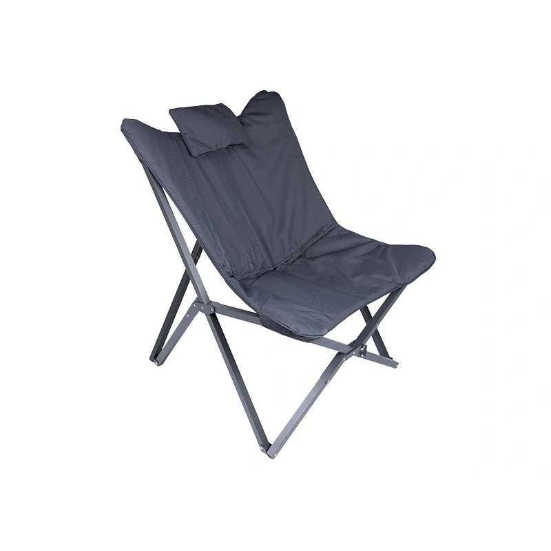 Fauteuil pliant butterfly 74x87x95cm – MTF – aluminium – 2nab3127_3