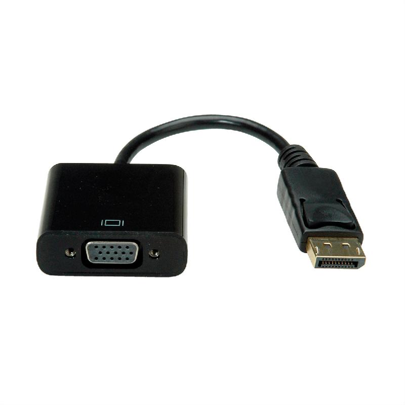 VALUE Adaptateur DisplayPort-VGA, DP M - VGA F, passif_3