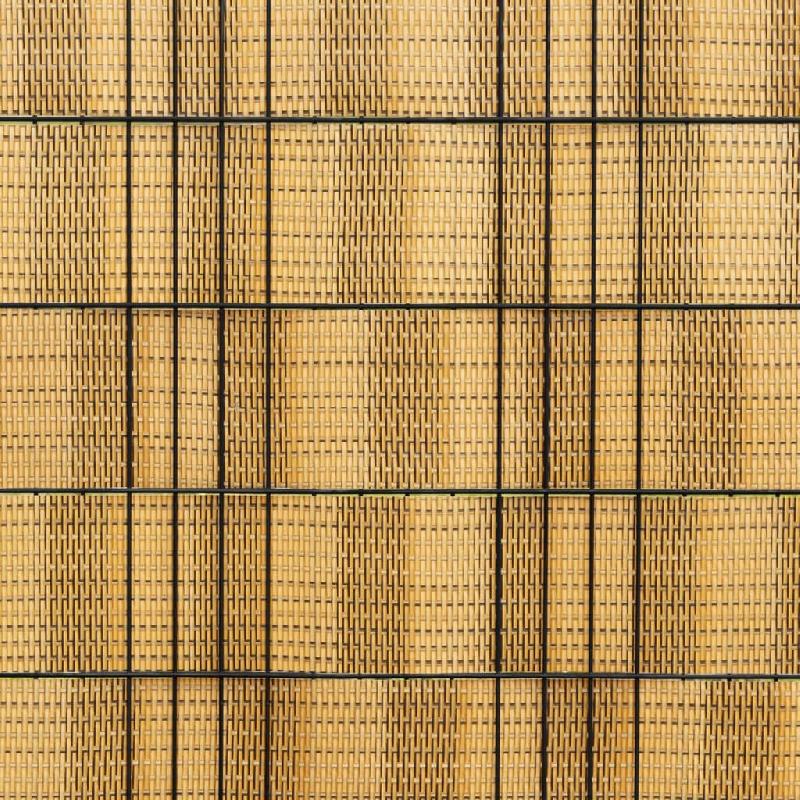 Vidaxl paravents de balcon 5 pcs marron clair 255x19 cm résine tressée 156316_3