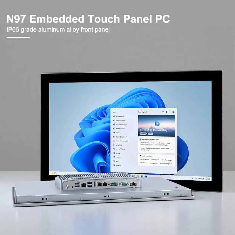 Panel PC industriel fanless 13.3 pouces 16:9 Full HD - EVI-133WAC-12th pour HMI, supervision et automatisation_3