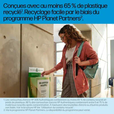 HP 308 Cartouche dencre authentique Trois couleurs_3