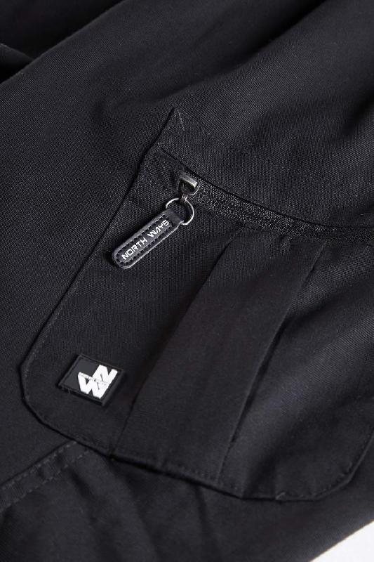 Pantalon de travail femme résistant en Canvas - Ceinture ajustable - Noir - Taille 36 - Réf. 980120_3