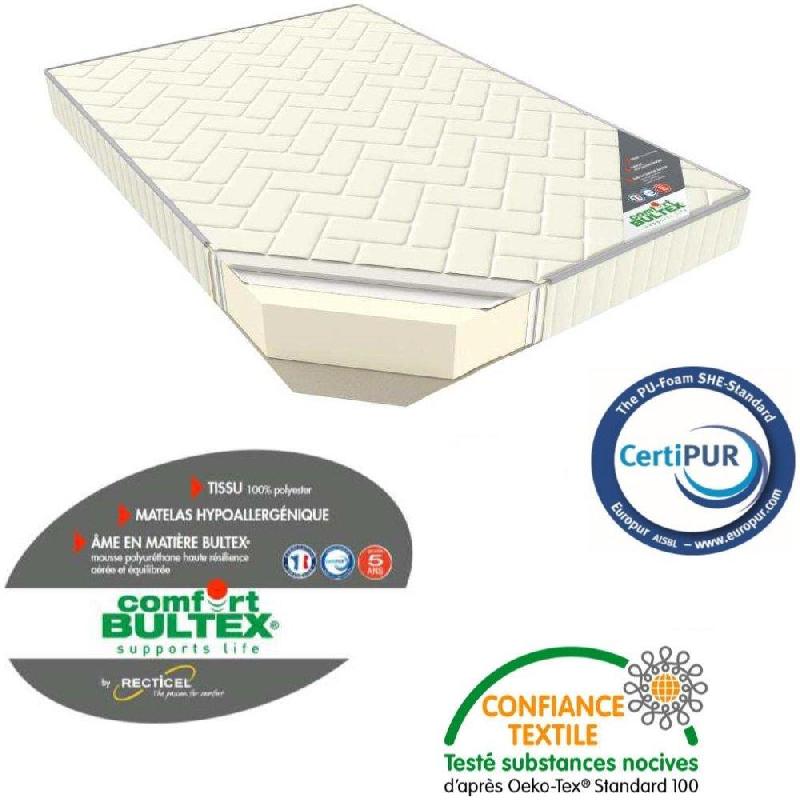 MATELAS COMFORT BULTEX® 35KG/M3 ÉPAISSEUR 16 CM COMPATIBLE CANAPÉ EXPRESS EXPRESS 120 CM_3