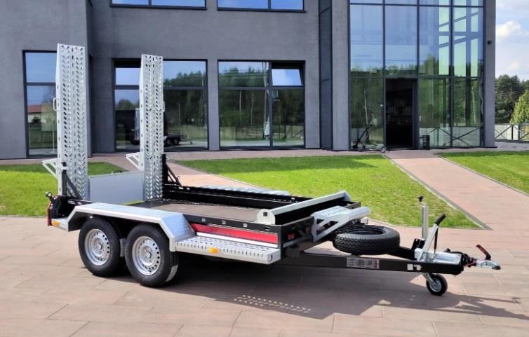 Remorque porte-engins - 3,00 X 1,59M - 3000 KG - TA-NO BOB 3030_3