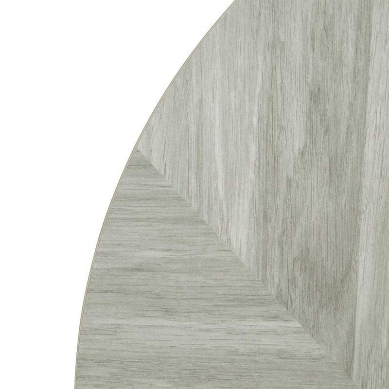 Plateau de table rond pré-percé Chevron 600mm | Bolero - FU511_3