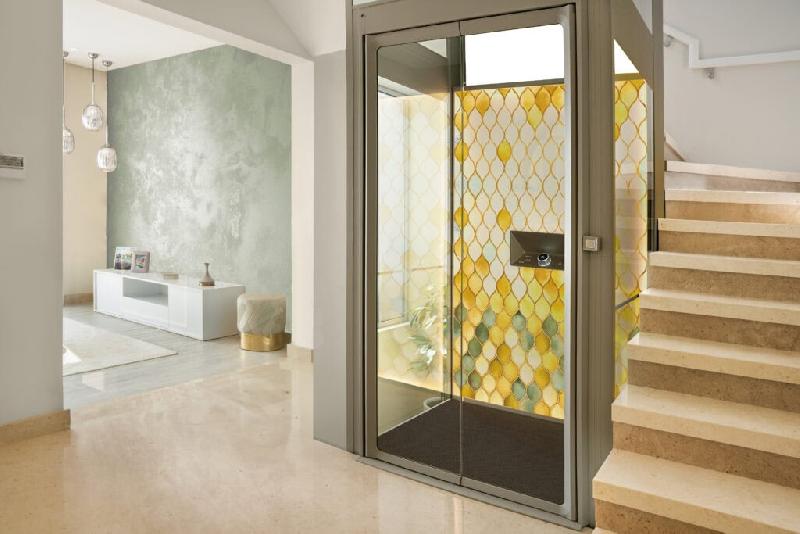 Ascenseur design pour propriétaires et domiciles particuliers avec application SmartLift - Aritco Homelift_3
