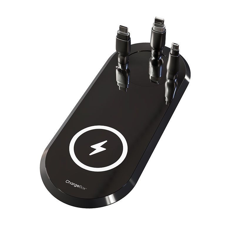 Chargeur de table Fast Charge connecté - Appareils électroniques FastHub - Induction sans fil et télémaintenance_3