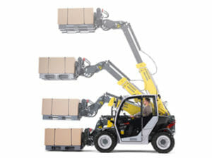 Chariot télescopique TH412 - compact, maniable et performant, avec hauteur de levage de 4,5 m et charge utile 1,25 t_3