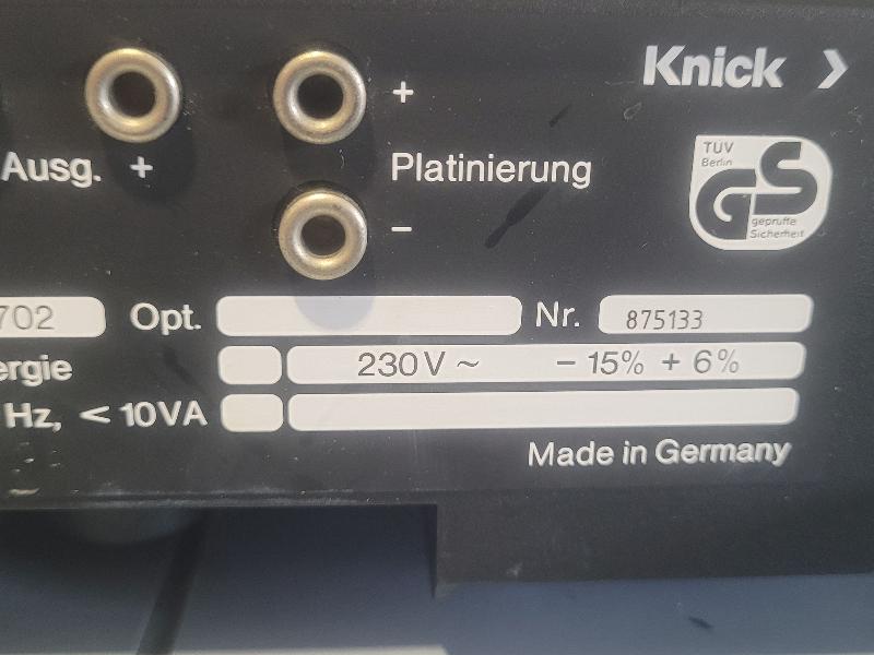 Conductimètre de laboratoire Knick 702_3