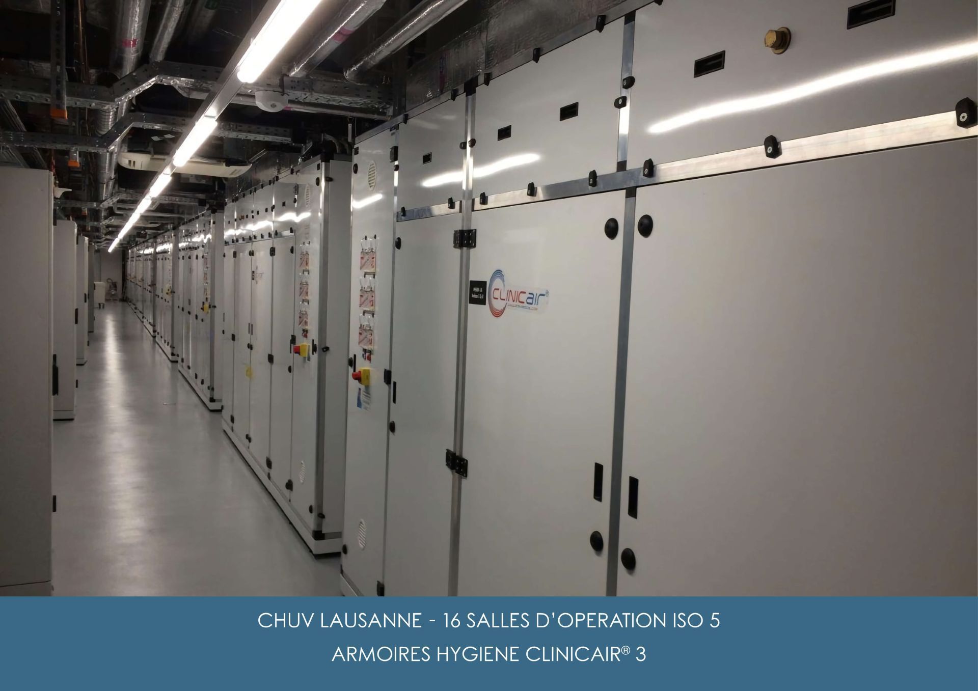 Système de ventilation et filtration HEPA pour zones à risque médical