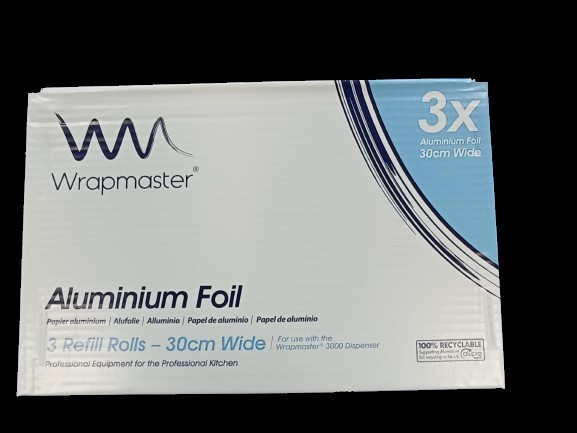 Albal bobine aluminium 30cmx90m pour wrapmaster 3000 carton de 3 bobines_3