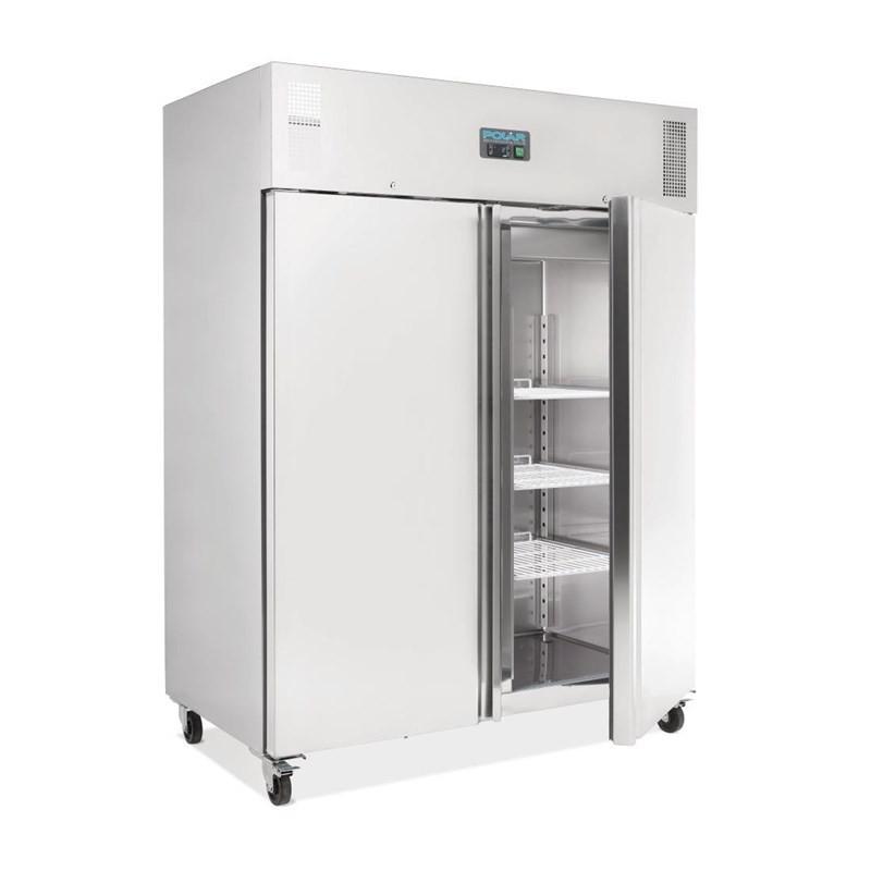 Armoire réfrigérée positive GN 2 portes 1300L Série U U634 Polar_3