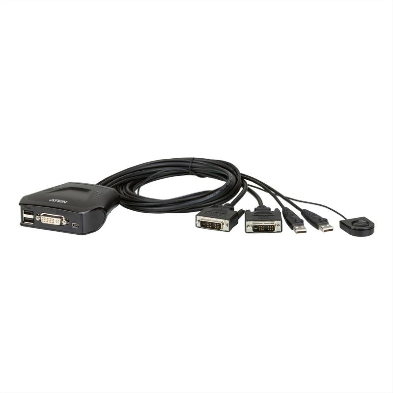 Aten cs22d commutateur kvm dvi usb à 2 ports_3