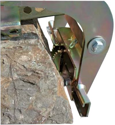 Pince de levage à bloc - AG_TSZ - capacité 600 kg - ouverture 50 à 600 mm - mâchoires en caoutchouc robustes_3