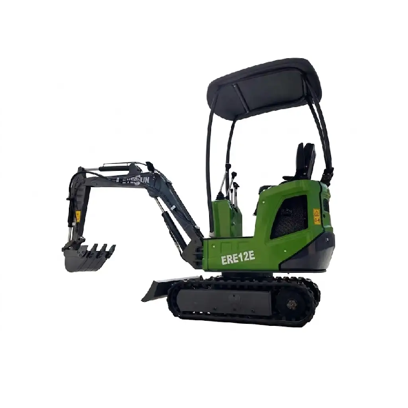 Mini Pelle LITHIUM Everun ERE12E + 3 Godets Offerts - Zero Emission_3