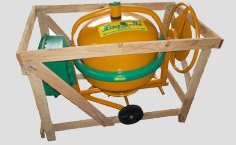 S1000 bétonnières - Lino Sella - Capacité du cuve 140 L - Pieds pliables et démontable_3