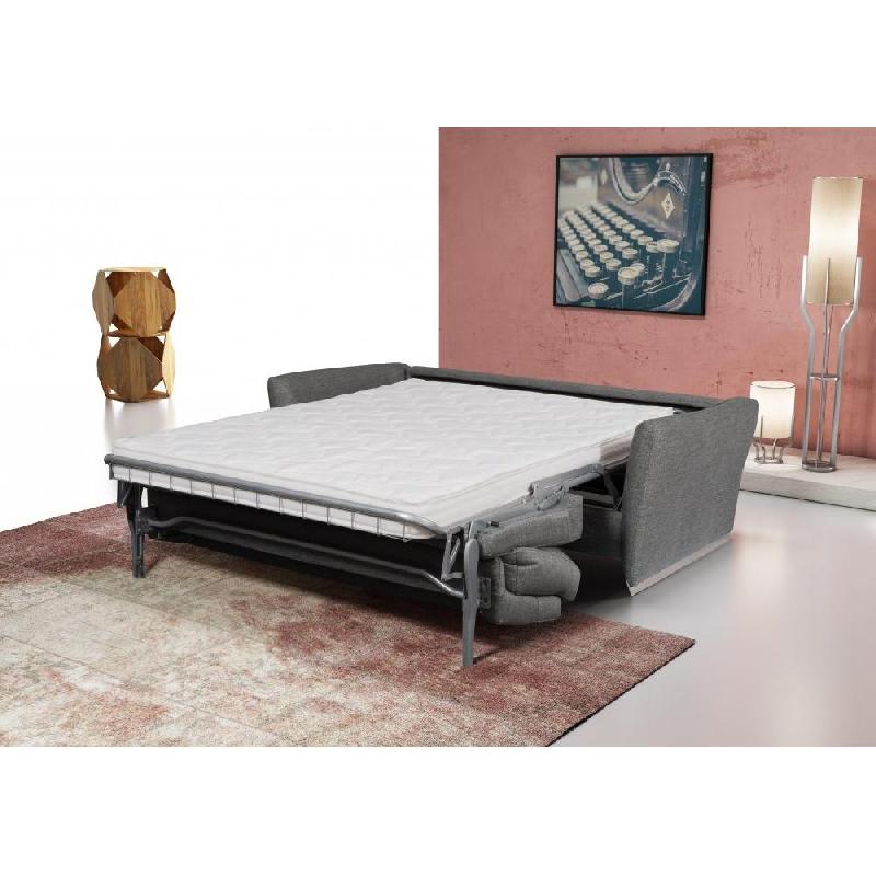 Canapé lit Sorbonne - Ouverture assistée express 120x196 cm - Couchage confortable et design italien_3
