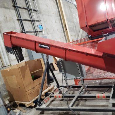 Vis d'archimède modulaire, compacte et légère pour l'industrie du recyclage_3