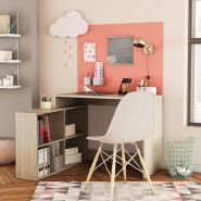 254462 - Bureau d'angle réversible droite/gauche - Corner - Demeyere - 4 espaces de rangement_3