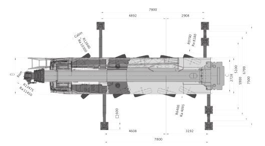 Grue automotrice GMK5110-1 - Manitowoc Cranes - Charge maximale 110 t - Flèche 50,64 m - Moteur Mercedes 380 kW_3