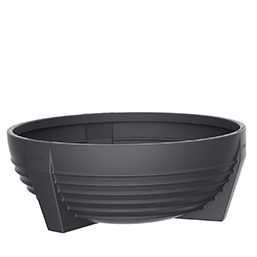 Jardinière anti-graffitti et résistante aux chocs - Modèle OVALIE - Polyéthylène haute qualité traité anti-UV_3