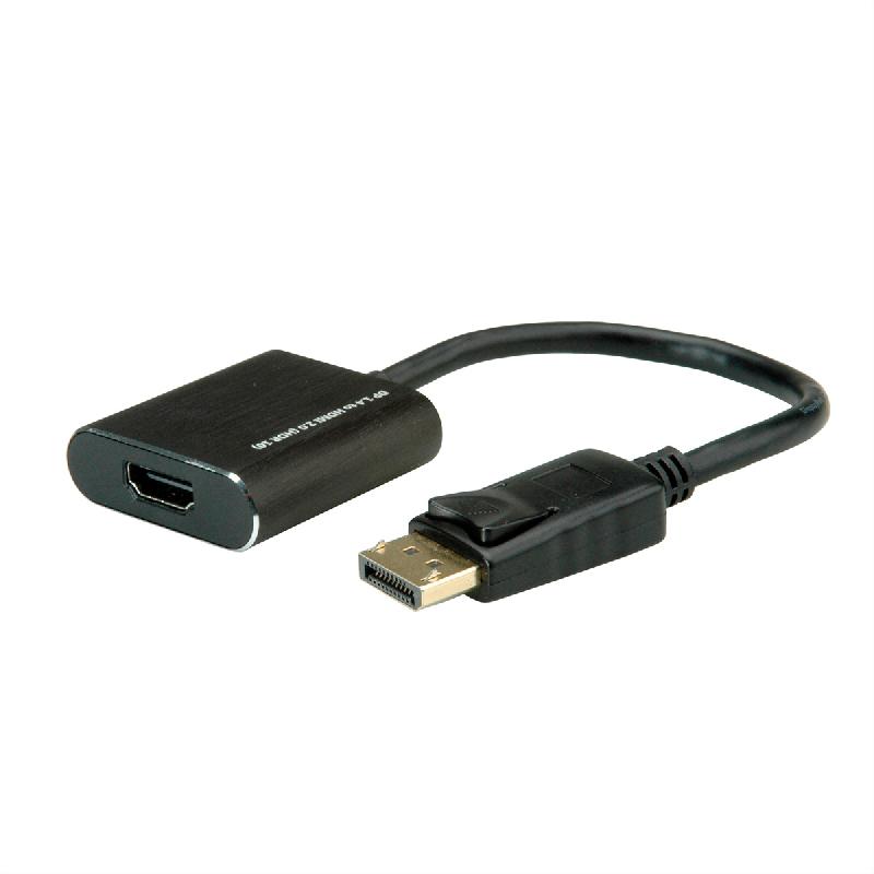 Roline adaptateur displayport - hdmi, 4k@60hz, dp v1.4, dp m-hdmi f_3
