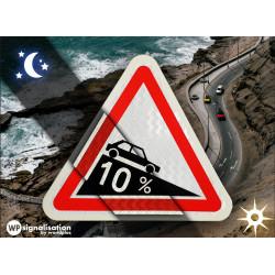 Panneau de danger A16 - Descente dangereuse_3