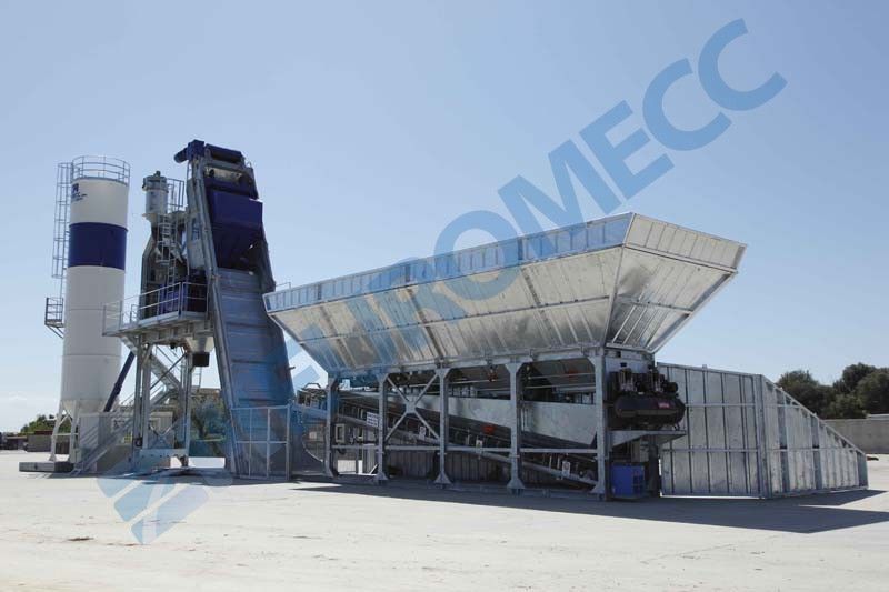 Centrale à béton mobile Fivetech 1500 S - Euromecc - 100 m³/h - Pré-câblée et pré-assemblée_3