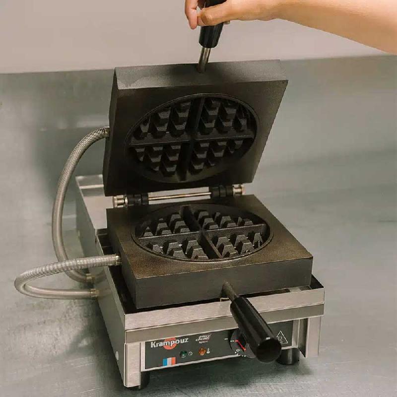 Gaufrier éléctrique simple ouverture 180 Ronde | Krampouz - WECBCA_3