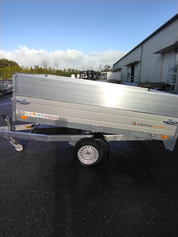 Remorque SARIS - 256x150 cm - PTAC 1350 kg - 1 Essieu - Freinée - Référence K1 256 150 1350 1_3
