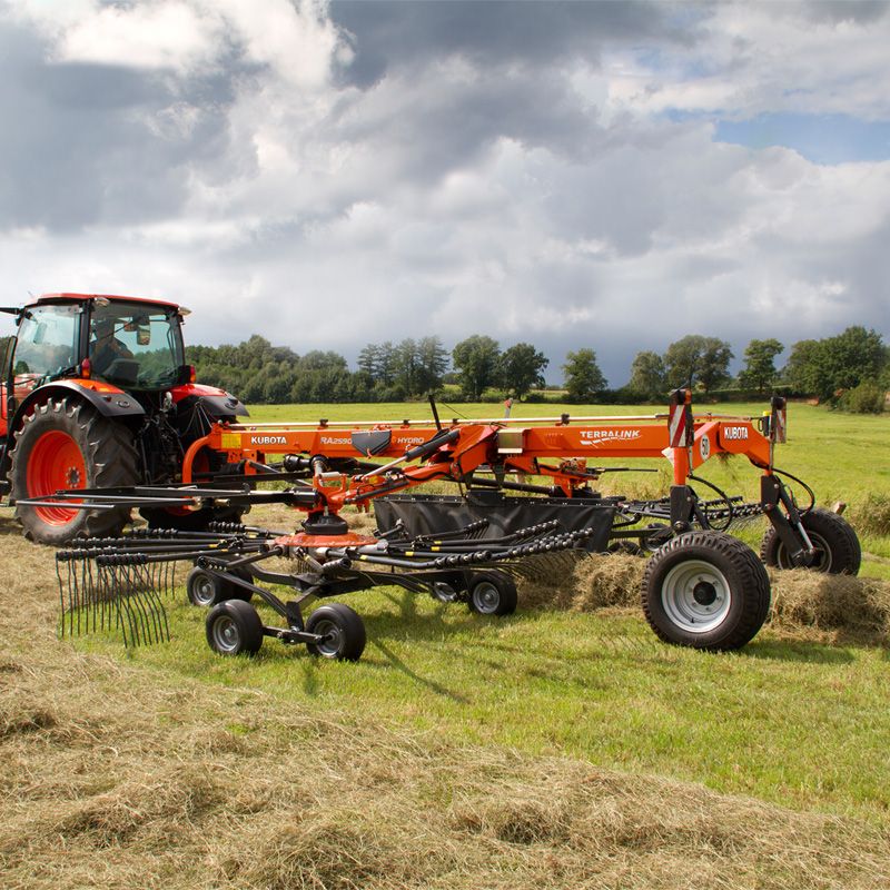 Ra2580 - Andaineur double rotors ProLine Kubota - Largeur de travail 7,00 à 9,00 m_3
