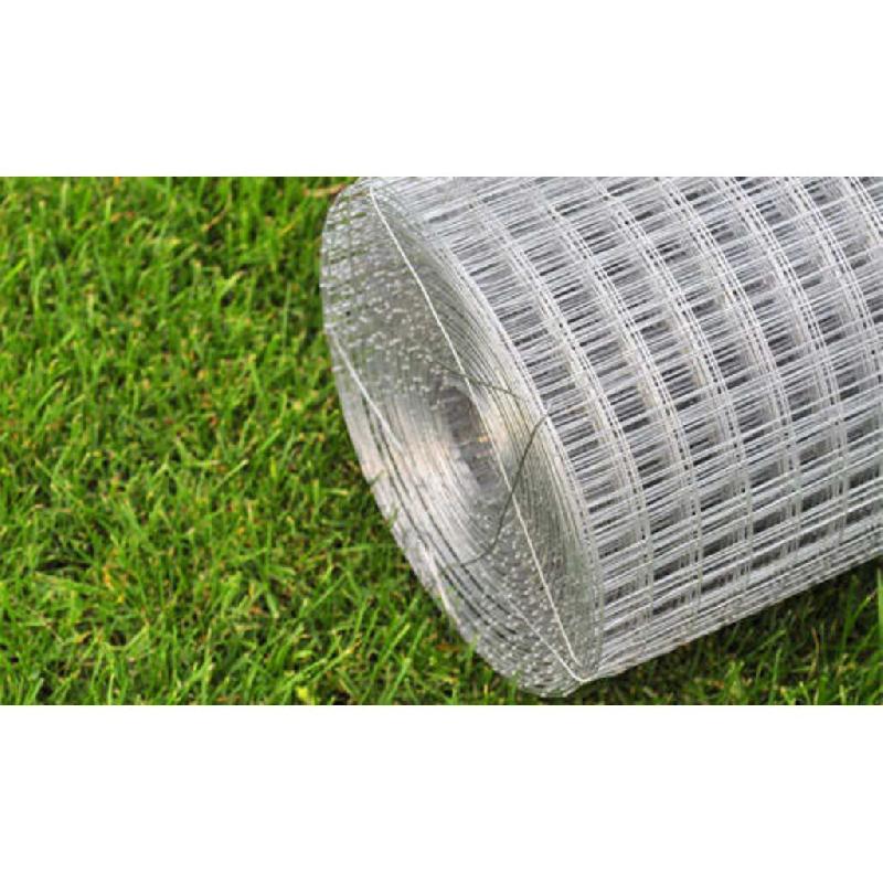 Vidaxl grillage pour volière acier galvanisé 10 x 1 m argenté 140426_3