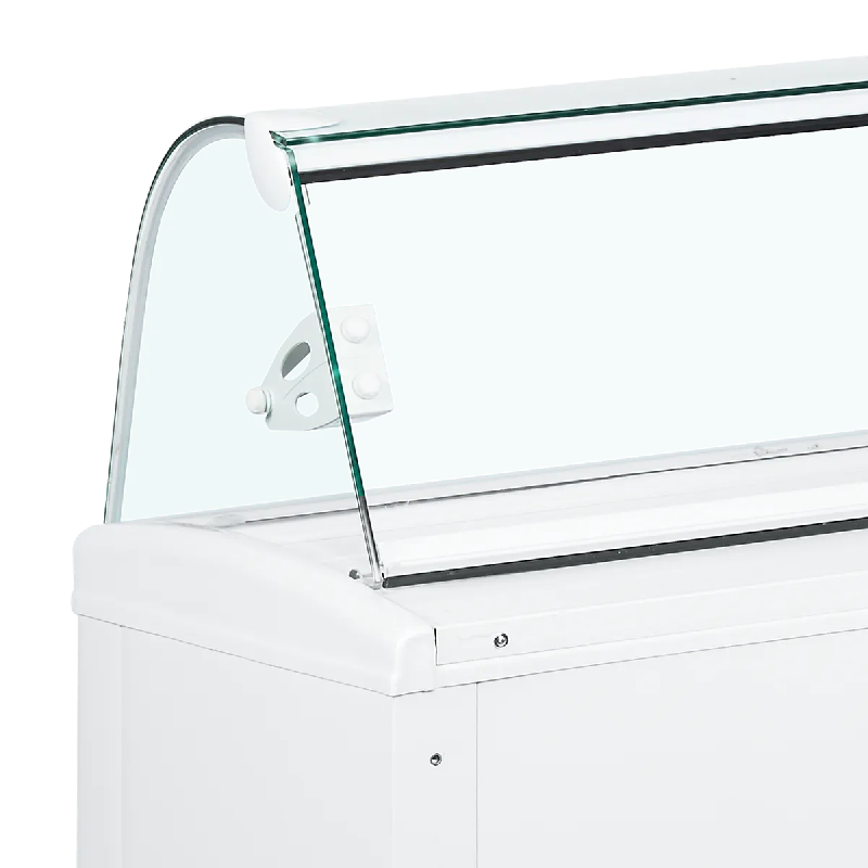 Vitrine ventilée pour glace FIJI 7 Blanc TEFCOLD_3