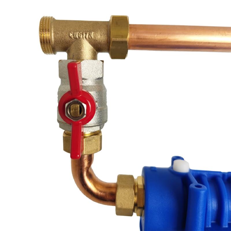 Double porte filtre à eau bypass 9