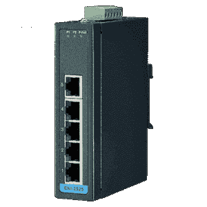 Switch rail DIN industriel 5 ports Ethernet 10/100 Mbps - boîtier métallique IP30 - alimentation redondante - Référence: EKI-2525-BE_3