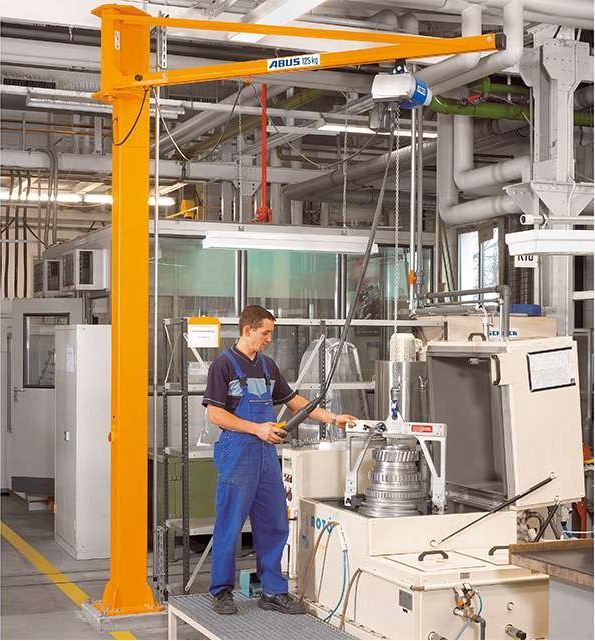 Potence sur fût ls - abus levage - capacité de levage 1 tonne_3