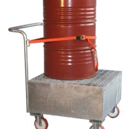 Chariot de rétention pour manutention de fûts et bidons de 220 L_3