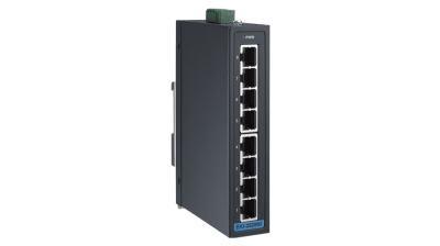 Switch ethernet 8 ports 10/100Mbps non administrable - Rail DIN - Étanche IP30 - Températures extrêmes - Référence: EKI-2528NI-A_3